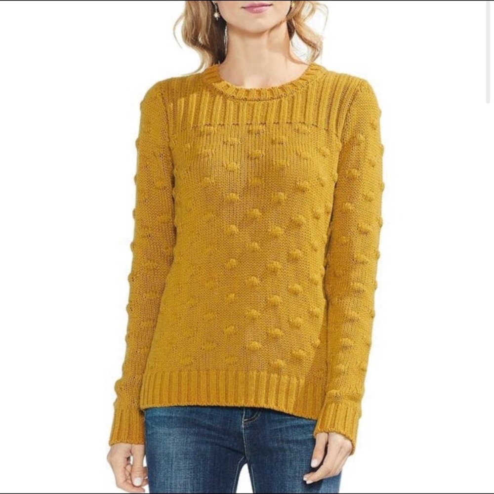 Vince Camuto✨Popcorn Stitch Sweater